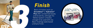 Step 3, Finish